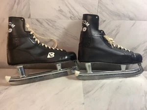 Vintage - Custom Pro Ice Skates NHL approved.  Men Size 11 - Picture 1 of 11