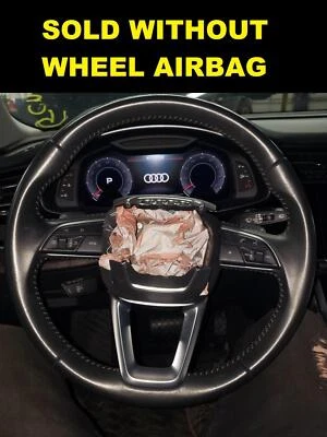 19 20 21 Q8 Steering Wheel Black Leather w/Heated Option - Image 1 of 4