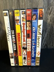 7 DVDs Wildflowers Played The Glory Mr. Deeds Dodgeball Man Of The House…. - Picture 1 of 8