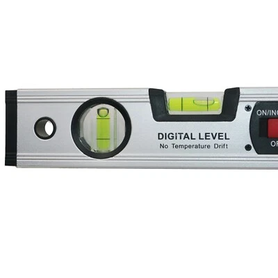 400mm 0~360° Electronic Digital Angle Finder Gauge Protractor Level Inclinometer - Image 1 of 4