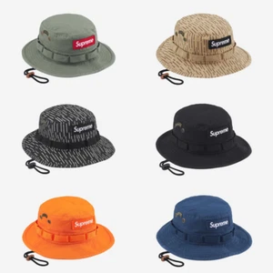 Supreme Military Boonie 24FW 6Color Black Orange Navy Olive 100%Authentic - Picture 1 of 25
