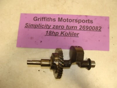 Simplicity Kohler command 18hp ZT CV493S crank balance weight crankshaft shaft - Image 1 of 4