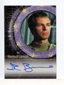 Stargate SG-1 Season Four J.R. Bourne as Martouf/Lantash Autograph Card A18 - Picture 1 of 2