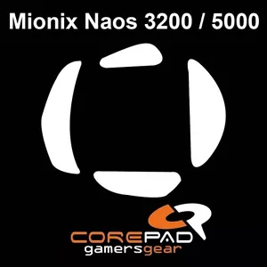 Corepad Skatez Mionix Naos 3200 5000 7000 Ersatz Mausfüße Hyperglides Teflon - Bild 1 von 1