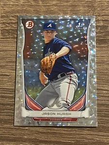 2014 Bowman Prospects Jason Hursh #BP1 Silver Ice - Picture 1 of 2