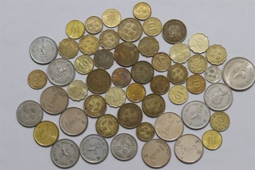 🧭 🇭🇰 Hong Kong Massive Coin Collection With Silver B66 #443 Pp38