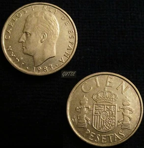 Gutse JCI-354, 100 Pesetas 1983, Lis Vers Le Anvers, EBC - Picture 1 of 1