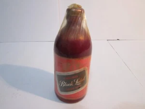 Vintage NOS CARLING BLACK LABEL Stubby Bottle Shaped Candle SEALED - Picture 1 of 7