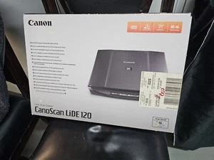 New Canon LiDE 120 Advanced Color Image Scanner CanoScan Send to Cloud 2400 Dpi - Picture 1 of 10