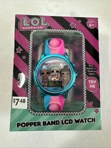 Reloj LOL Sorpresa Banda Popper LCD Edades 6 En adelante Nuevo En Caja - Imagen 1 de 6