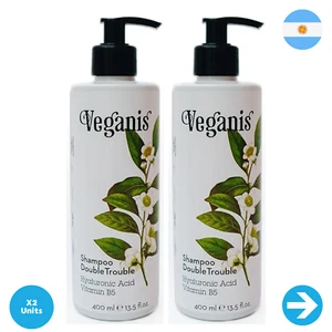 Veganis - Shampoo Double Trouble x 400 ml x2 Unid - Picture 1 of 1