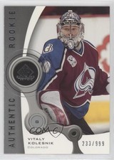 2005 SP Game Used Edition Authentic Rookies /999 Vitali Kolesnik #203 Rookie RC