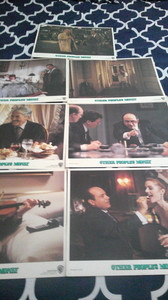 1991 set 7 Lobby cards Other People's Money Danny DeVito Gregory Peck PA Miller