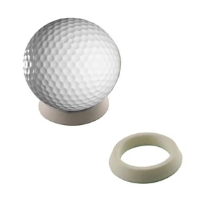 2 pz Supporto per Palline da Golf, Montaggio, Supporto, Trofeo, Bianco, Qtà. 2 pezzi, NUOVO - Foto 1 di 4