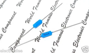 4pcs-PHILIPS KP 470P (0.47nF) 630V 1% Axial Polypropylene Capacitor - KP464 - Picture 1 of 7