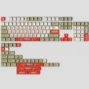 KeyTok KDA Profile Morse Key Code Dye Sub Keycap Set spesso PBT per tastiera 87 - Foto 1 di 6