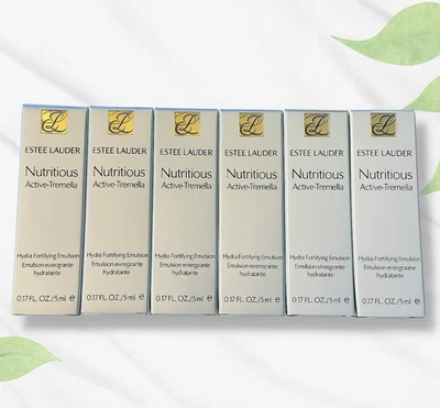 Estee Lauder Nutritious Active Tremella PACK DE 6 x 0,17 oz / 5 ml cuidado de la piel NUEVO Foto 1 de 3