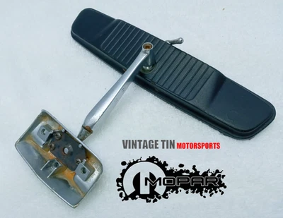 OEM Mopar Rear View Mirror Plymouth Dodge 1960s 1970s A B C E-Body? Base 2765812 Foto 1 de 4