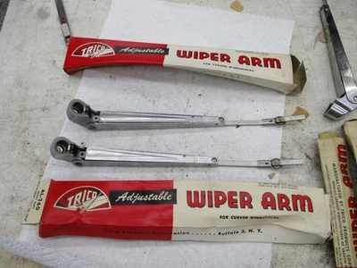 NOS TRICO AJUSTABLE BRAZOS LIMPIAPARABRISAS MATE (2) AL-260 STUDEBAKER FALCON COMET AMC Foto 1 de 4