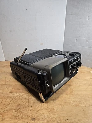 1979 Vintage Sears CRT Go Anywhere Solid State 564 TV Radio UHF VHF FM Works - Image 1 of 4