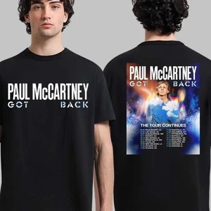 Camiseta de dos caras Paul McCartney Got Back Tour 2025 América del Norte - Imagen 1 de 1