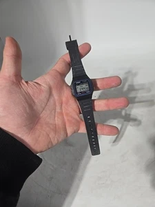 Men's Casio F-91W Fully Functioning Vintage Digital Watch Alarm Chronograph  WR - Picture 1 of 12