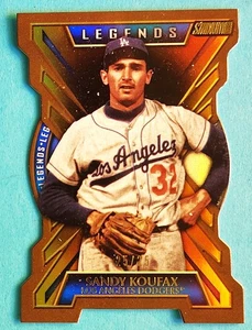2014 Stadium Club Legends Sandy Koufax 25/25 Die Cut #LDC-10 Dodgers HOF - Picture 1 of 2