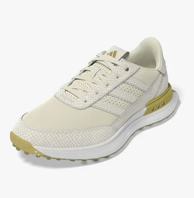 Adidas женщин S2G 25 кожи без шипов туфли, off-белый/золото металлический/резинка 4 9,5 - Изображение 1 из 4