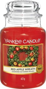 Yankee Candle Duftkerze Im Glas (Groß) | Red Apple Wreath | Kerze Mit Langer Bre - Bild 1 von 12