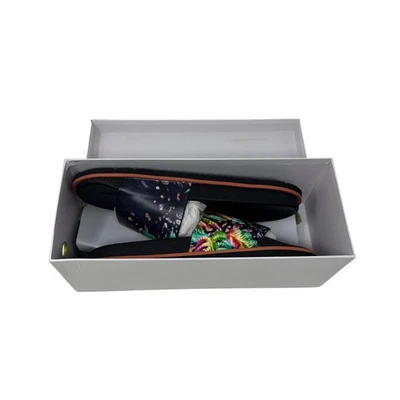 Robert Graham Cuero Reconocimiento Selva Estampado Diapositivas Para Hombre 10 Negro $128 RG5360F Foto 1 de 4
