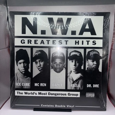 NWA Greatest Hits BEST OF 21 ESSENTIAL SONGS New Sealed Black Vinyl Record 2 LP - Image 1 of 4