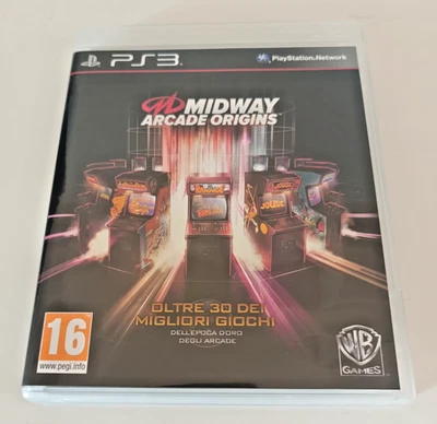 MIDWAY ARCADE ORIGINS PS3 😎 PLAYSTATION 3 Edizione Completa ITA Atari Williams - Immagine 1 di 4