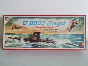 Sala U-Boot Jagd Torpedo los Kriegsmarine Flottenkampf Strategie Brett Spiel OVP - Bild 1 von 21