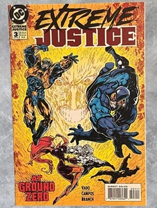 Extreme Justice #3 (1995) DC — At Ground Zero VF/NM Vado Campos Branch - Picture 1 of 4