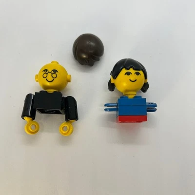 Vintage 70s Lego Homemaker Family Figures Man Woman Lot as pictured  - Image 1 of 2