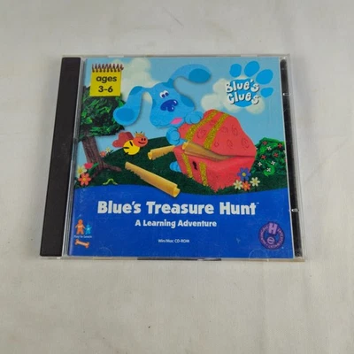 Blue's Clues: Blue's Treasure Hunt: A Learning Adventure (Windows/Mac, 2003) - Image 1 of 4