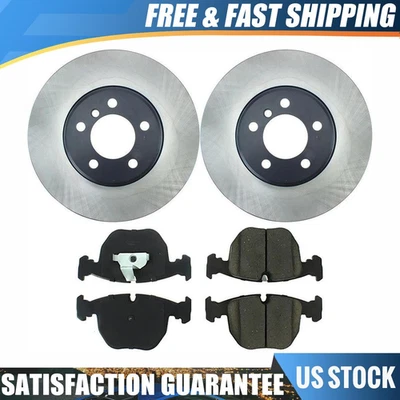 Pastilhas de freio dianteiro e rotores para Land Rover Range Rover RWD 4.4L 2003 2004 2005 - Imagem 1 de 4