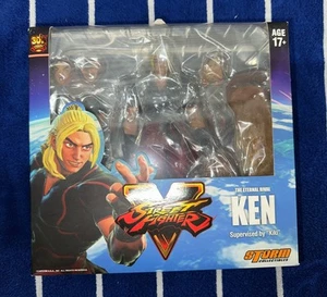 Street Fighter The Eternal Rival Ken Action Figure Storm Collectibles BNIB - Picture 1 of 6