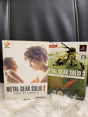 PS2 Metal Gear Solid 2: Sons of Liberty GACKT Sleeve Case Set - Image 1 of 4