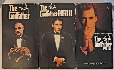 The Godfather Complete Collection Part l, ll & lll VHS 6 Tape Set - Image 1 of 4