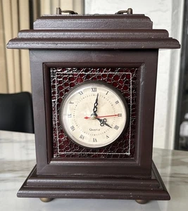 Quarz Vintage Tisch Kaminuhr - Bild 1 von 7