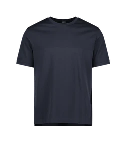 Herren Mercery Lacer Micro Stitch Split T-Shirt in Blau - Bild 1 von 1