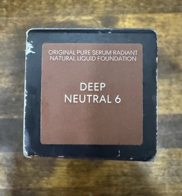 bareMinerals Original Pure Serum Liquid Foundation Mineral - Deep Neutral 6 - Image 1 of 2