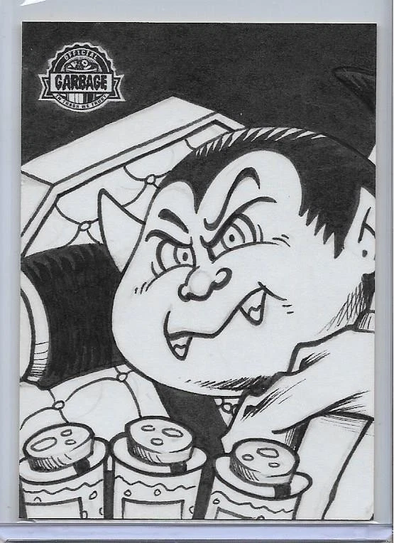 2023 TOPPS GARBAGE PAIL KIDS KRASHERS SERIES 4 SKETCH CARD 1/1 CHENDUZ NICK GPK - Image 1 of 1