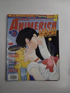 Animerica Anime & Manga Magazine Vol 8 #2 Includes Pokémon Sticker - Picture 1 of 6