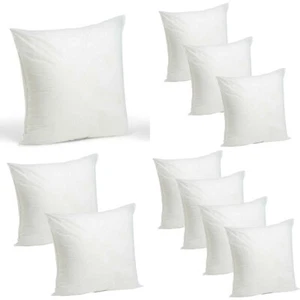 Soft Plush Filled Cushion Inners Extra Hollow Fiber Inserts Pillow Pads - Picture 1 of 5