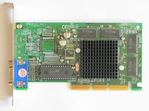 NVIDIA e-GeForce2 MX-200, 32 Mb Video Card, P/N 032-A4-NV31-01, TESTED - Picture 1 of 3