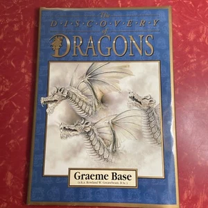 The Discovery of Dragons Graeme Base Hardcover Fiction Fantasy Book 1996 Vintage - Picture 1 of 4