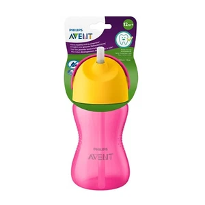 Philips Avent Sippy Cup for Toddlers & Babies, 300ml/10oz, BPA Free, Pink & O... - Picture 1 of 6