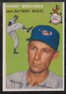 1954 Topps Baseball #203 Harry Brecheen casi nuevo nítido **** envío gratuito **** - Imagen 1 de 1